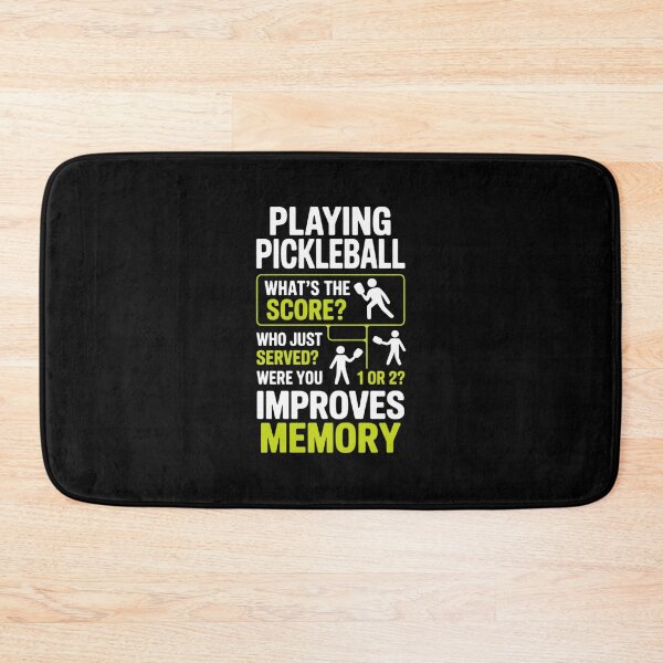 Item preview, Playing Pickleball Improves Memory Pickle Ball designed and sold by CultureSpec.
