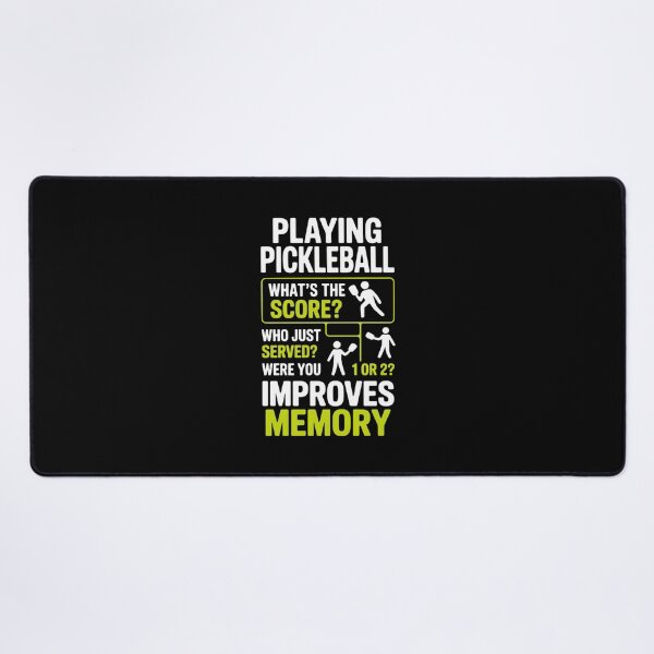Item preview, Playing Pickleball Improves Memory Pickle Ball designed and sold by CultureSpec.