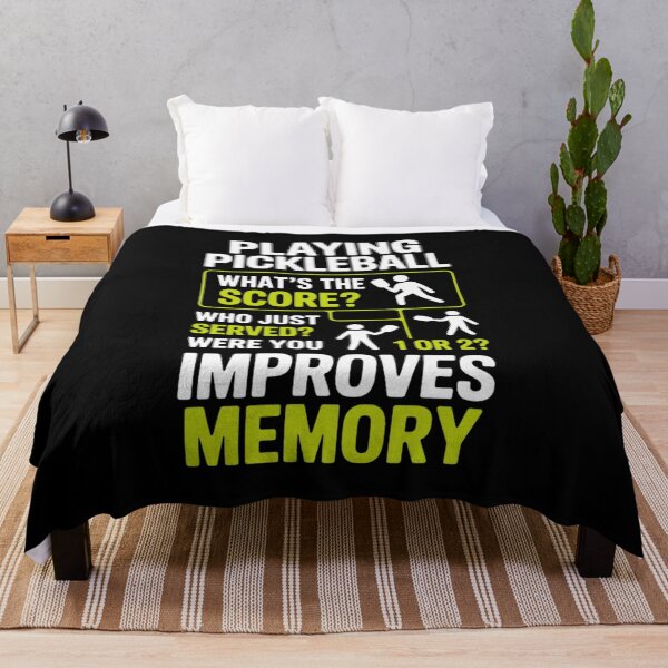 Item preview, Playing Pickleball Improves Memory Pickle Ball designed and sold by CultureSpec.