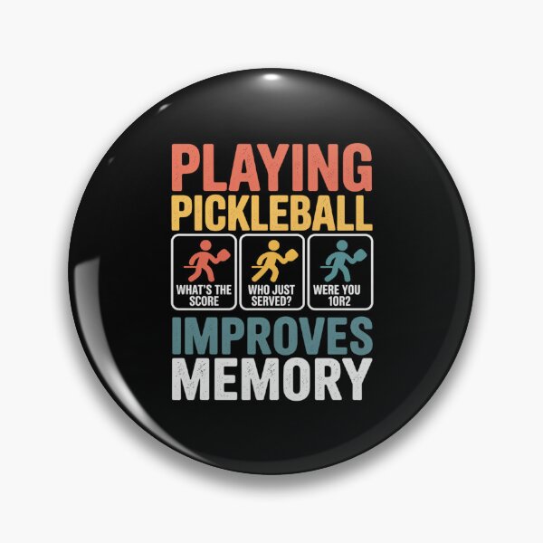 Item preview, Playing Pickleball Improves Memory Pickleball designed and sold by CultureSpec.