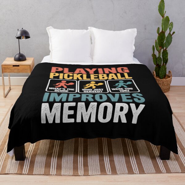 Item preview, Playing Pickleball Improves Memory Pickleball designed and sold by CultureSpec.