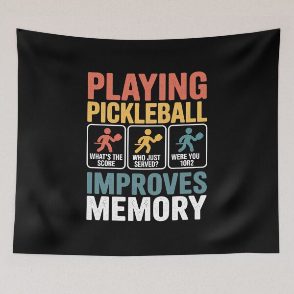 Item preview, Playing Pickleball Improves Memory Pickleball designed and sold by CultureSpec.