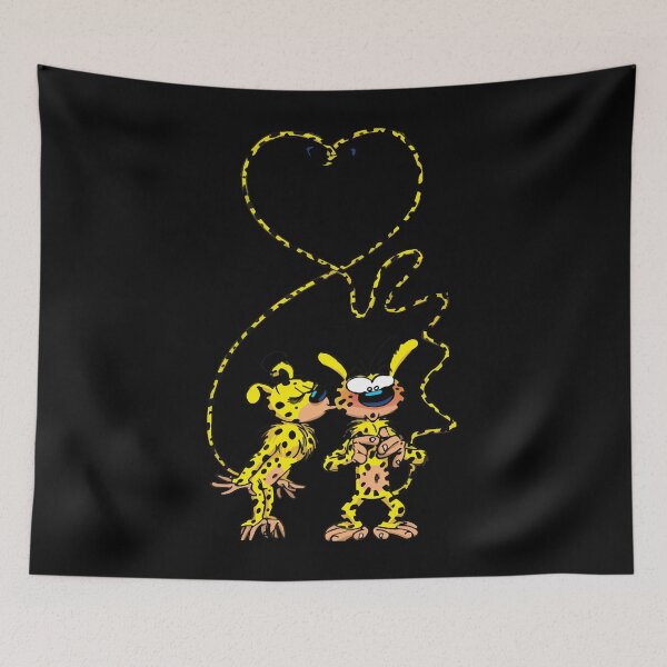 Item preview, Marsupilami and girl kissing Classic designed and sold by oritoor58392.