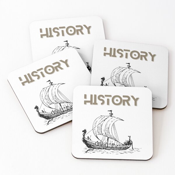 Item preview, HISTORY Vintage Block Typography — Retro Brown and Black Academic Design designed and sold by HBDStudio.