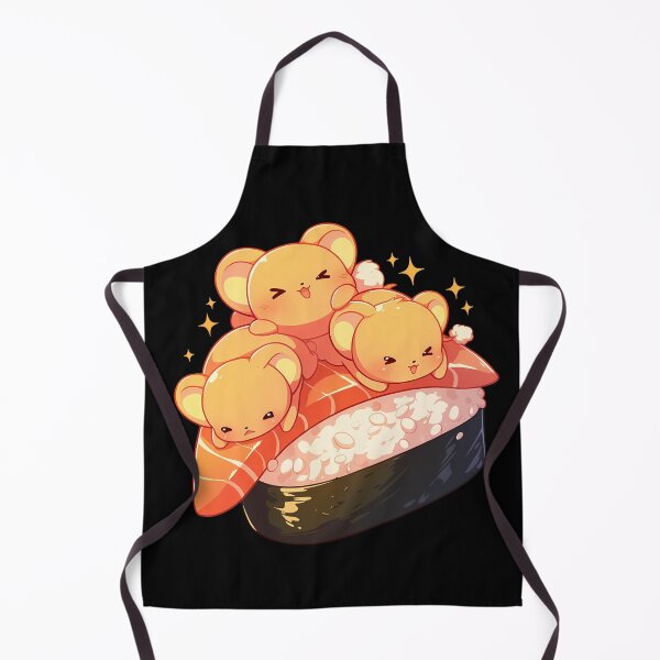 Item preview, Cardcaptor Chibi Sushi Nigiri Kero chan Cerberus Sakura Kawaii designed and sold by CarlosBender.