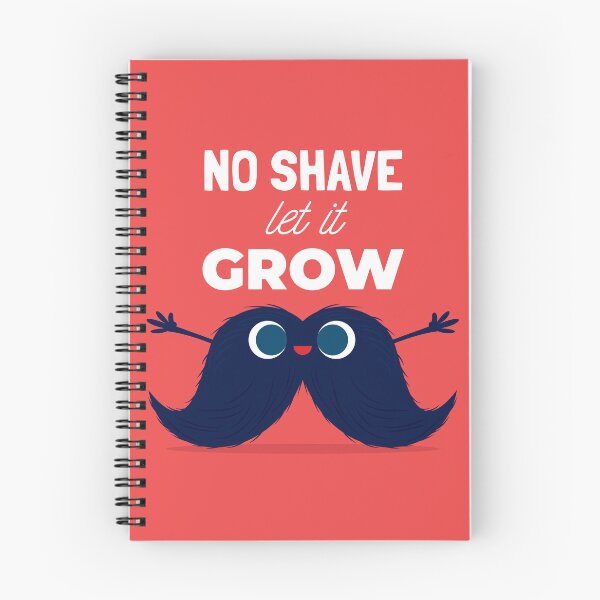Item preview, No Shave Let It Grow | Funny Mustache Movember Support designed and sold by Crowniex.