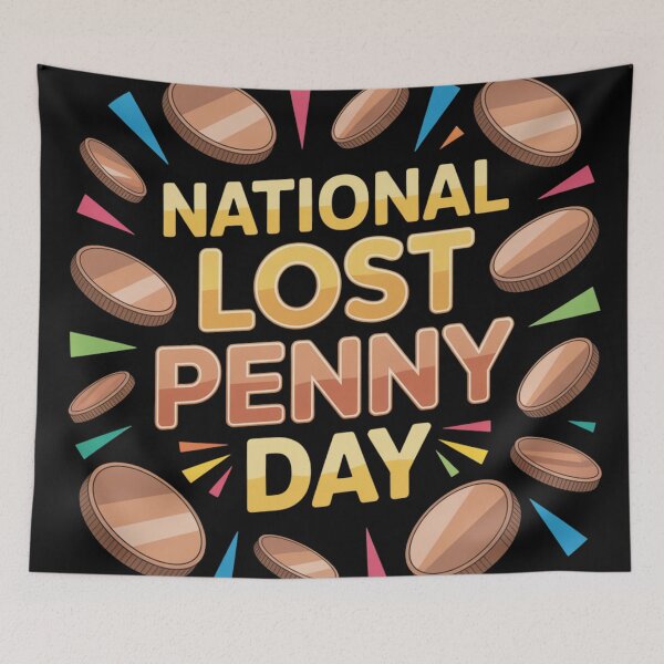 Item preview, National lost penny day designed and sold by DreamOnShirts.