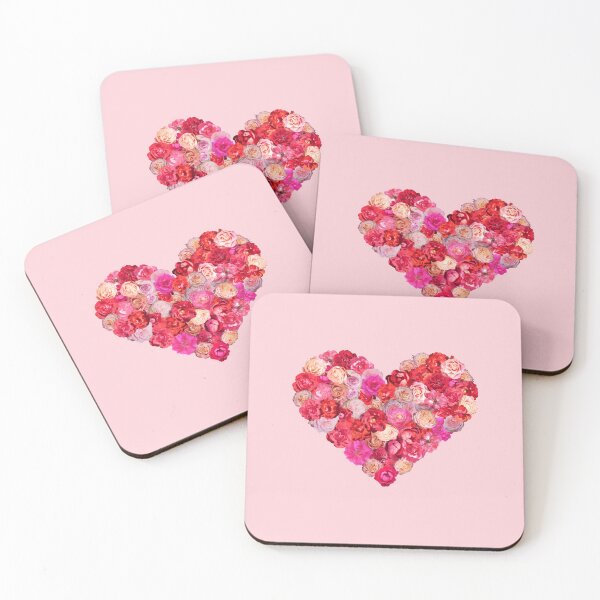 Item preview, Love In Full Bloom – Heart Made Of Roses designed and sold by TheSassyNoble.