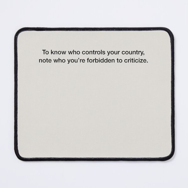 Item preview, Powerful Freedom Support Statement, To know who controls your country..-blk designed and sold by Hurriyyatee.