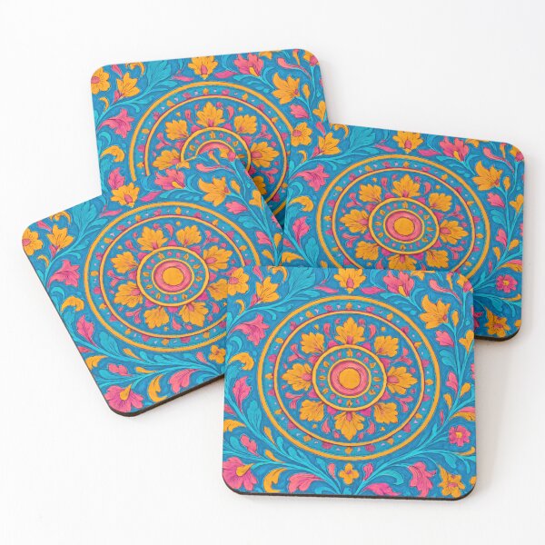 Item preview, Medallion in a floral explosion of color designed and sold by Sigtrix.
