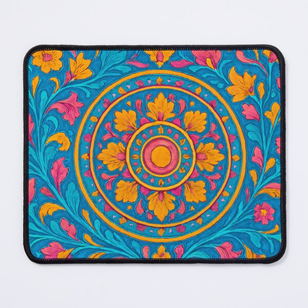 Item preview, Medallion in a floral explosion of color designed and sold by Sigtrix.