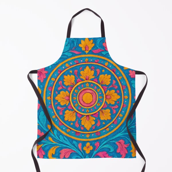 Item preview, Medallion in a floral explosion of color designed and sold by Sigtrix.