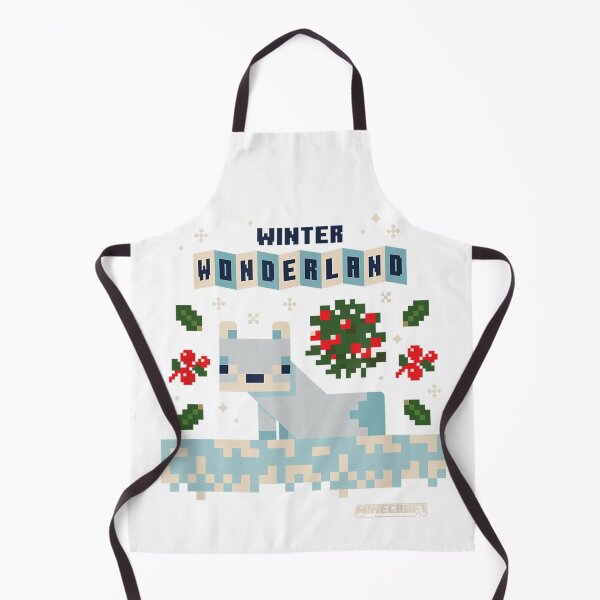 Item preview, Minecraft Christmas Winter Wonderland Cute Snow Fox Shot designed and sold by RykerKare.