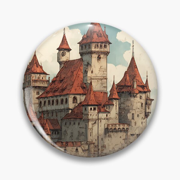 Item preview, Fantasy Medieval Castle designed and sold by bapupa.