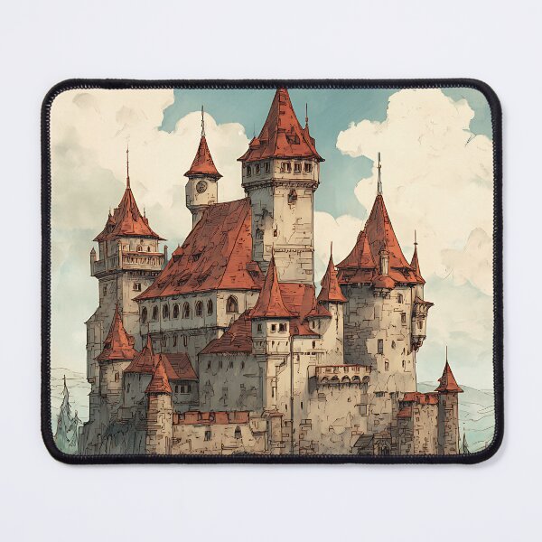 Item preview, Fantasy Medieval Castle designed and sold by bapupa.