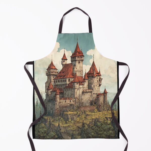 Item preview, Fantasy Medieval Castle designed and sold by bapupa.