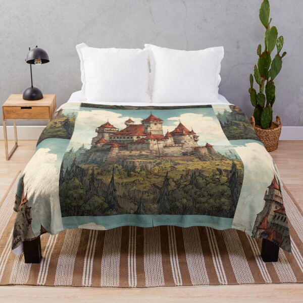 Item preview, Fantasy Medieval Castle designed and sold by bapupa.
