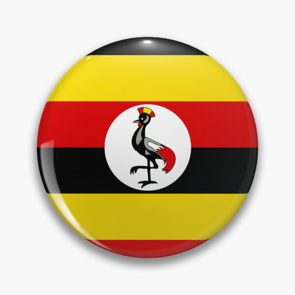 Item preview, Uganda Crested Colors – A Playful Twist on the Crane & Stripes designed and sold by Dany05117671.