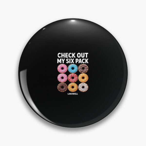Item preview, Check Out My Six Pack Donut - Gym  designed and sold by CombatTask.