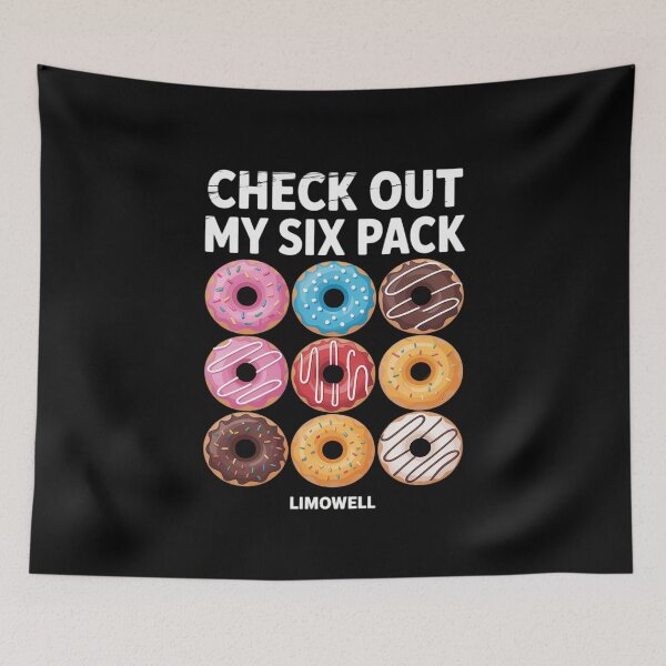 Item preview, Check Out My Six Pack Donut - Gym  designed and sold by CombatTask.