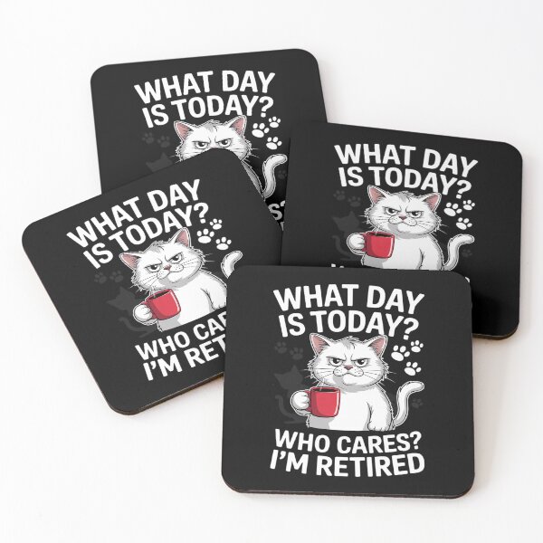 Item preview, What Day Is Today Who Cares I'm Retired designed and sold by VerseFarm.