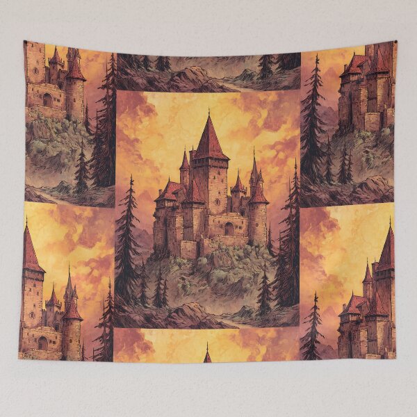 Item preview, Ancient Medieval Castle History designed and sold by bapupa.