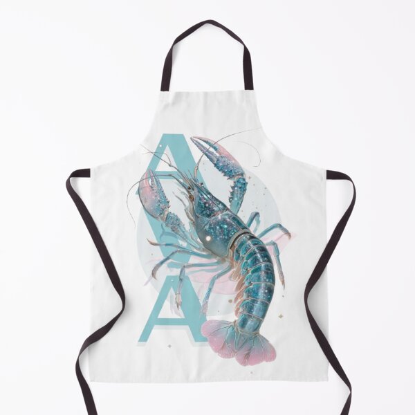 Item preview, Ava – Cancer Zodiac Crayfish Design designed and sold by AlexLineArt.