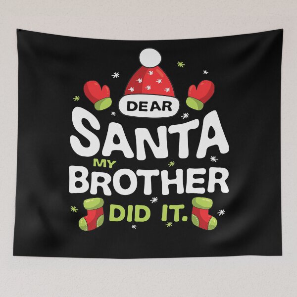 Item preview, Brother It Funny Vintage Santa Did Holiday My Retro Dear Christmas designed and sold by MediarMedic.
