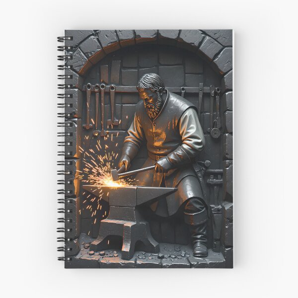 Item preview, Blacksmith Forging Steel Sparks designed and sold by AnimalAirtistry.