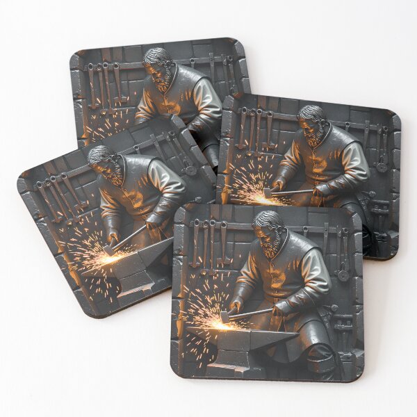 Item preview, Blacksmith Forging Steel Sparks designed and sold by AnimalAirtistry.