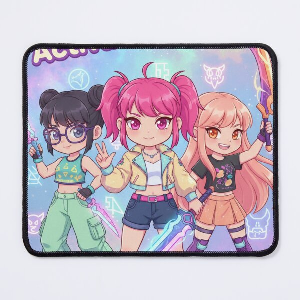 Item preview, Squad Activate! – Pastel Chibi Warrior Trio designed and sold by Ellie Creations.