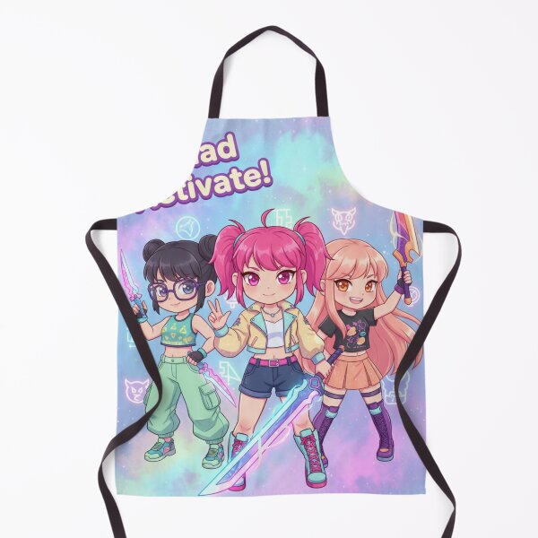 Item preview, Squad Activate! – Pastel Chibi Warrior Trio designed and sold by Ellie Creations.