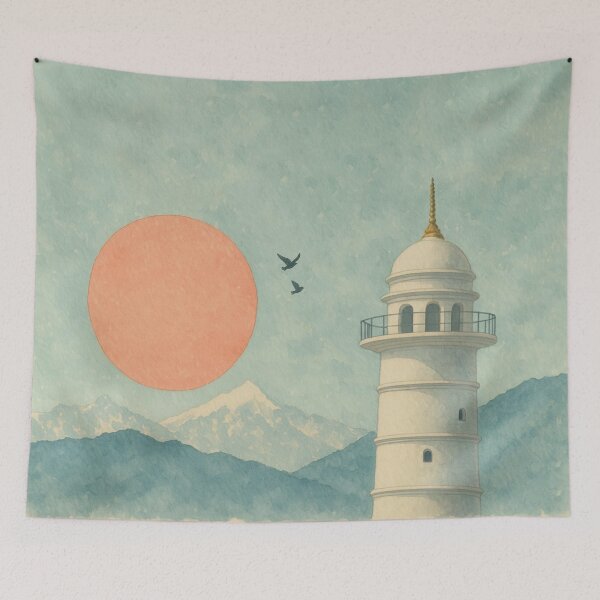 Item preview, Mountain vibes of Nepal designed and sold by Hishi Designs.