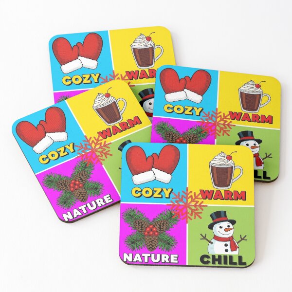 Item preview, Cozy Warm Nature Chill Winter Pop Art designed and sold by graphicnew.