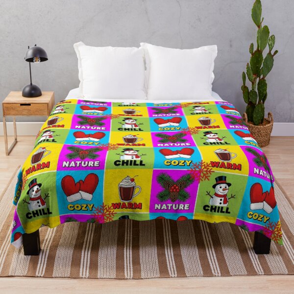 Item preview, Cozy Warm Nature Chill Winter Pop Art designed and sold by graphicnew.
