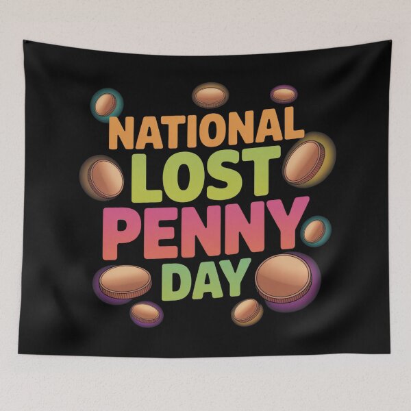 Item preview, National lost penny day designed and sold by DreamOnShirts.