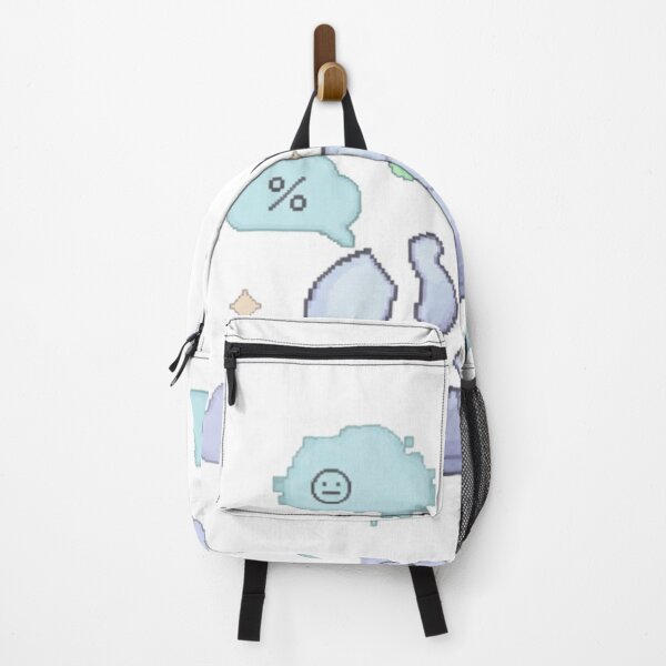 Item preview, Fragmented Thought Cloud - Pixel Anxiety Vibe designed and sold by jeamsarts.