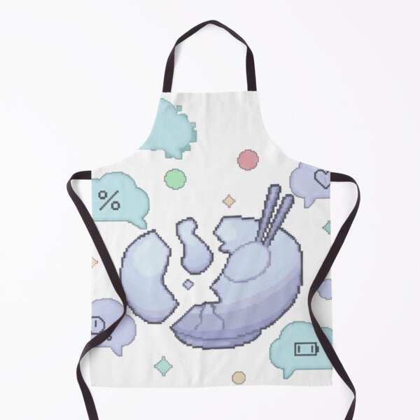 Item preview, Fragmented Thought Cloud - Pixel Anxiety Vibe designed and sold by jeamsarts.