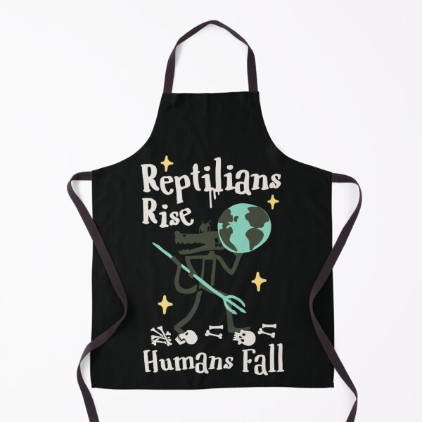 Item preview, Reptilians Rise Humans Fall | Conspiracy & Dark Humor designed and sold by Crowniex.