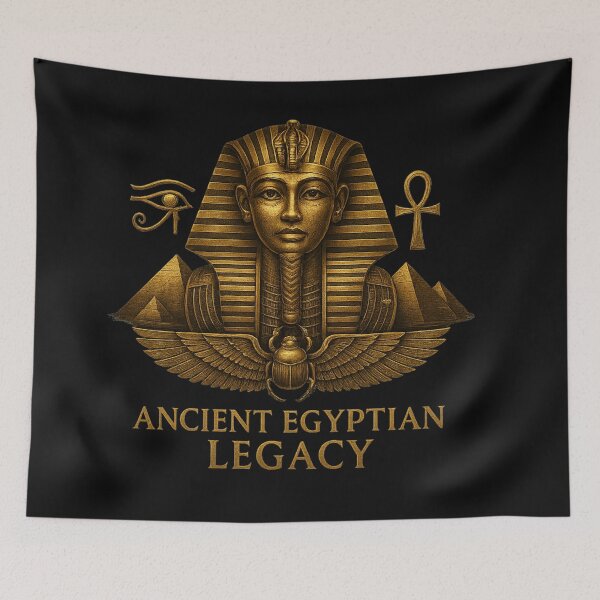 Item preview, Ancient Egyptian Legacy - Ancient Egyptian Symbols & Royal Heritage designed and sold by WearTheArtx.