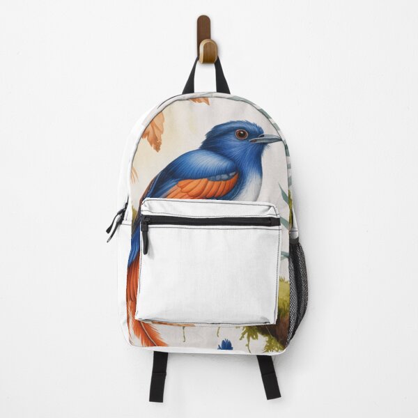 Item preview, Royal Flycatcher Iconic Bird of Madagascar designed and sold by WILDMADADESIGN.