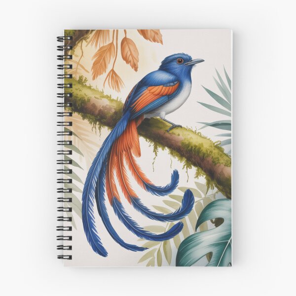Item preview, Royal Flycatcher  Iconic Bird of Madagascar designed and sold by WILDMADADESIGN.
