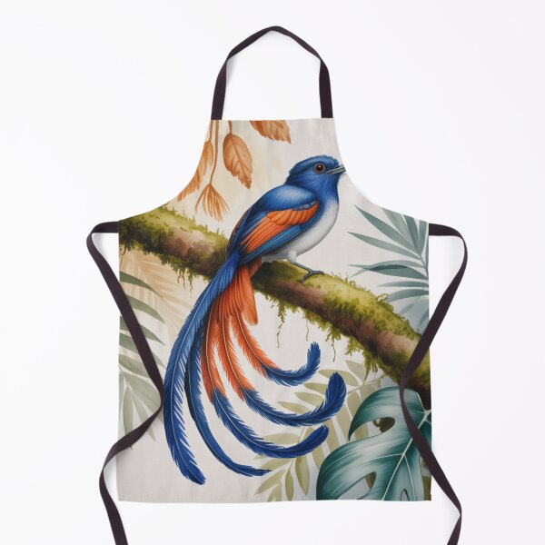 Item preview, Royal Flycatcher Iconic Bird of Madagascar designed and sold by WILDMADADESIGN.