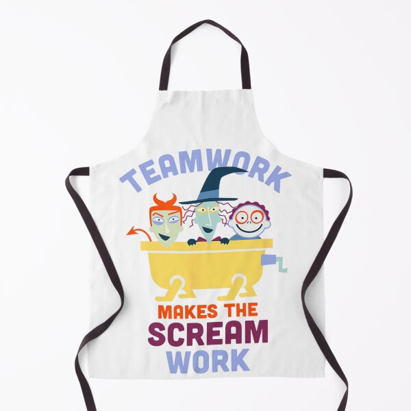 Item preview, Nightmare Before Christmas Teamwork Makes the Scream Work designed and sold by Carley Peter.