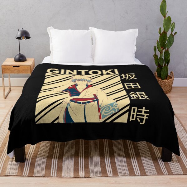 Item preview, Classic Gintoki Character Black Prints Essential  designed and sold by Huenfeldshop.