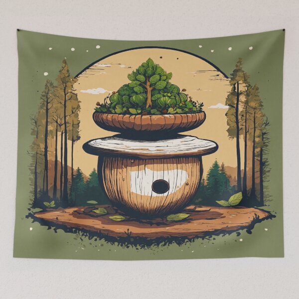 Item preview, Forest Dwelling: Where Whimsy Meets Wilderness designed and sold by Kaal-Bhairav.