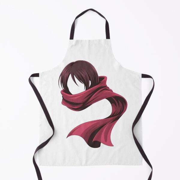 Item preview, Mikasa Ackerman Red Scarf T-Shirt | Minimalist Attack on Titan Anime Fan Art | AOT Symbol Gift designed and sold by Pixie Bloom.