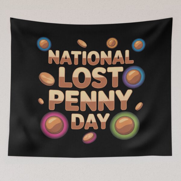 Item preview, Nationallost penny day designed and sold by DreamOnShirts.