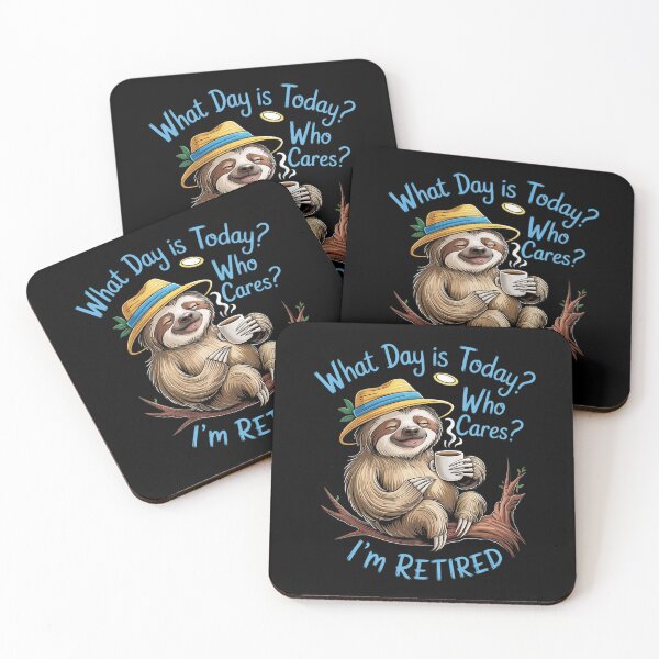 Item preview, What Day Is Today Who Cares I'm Retired01  designed and sold by VerseFarm.