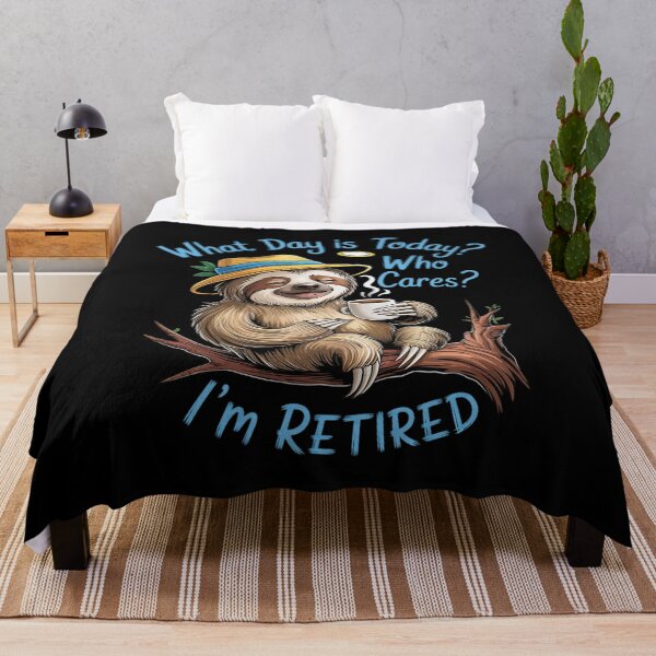 Item preview, What Day Is Today Who Cares I'm Retired01 designed and sold by VerseFarm.